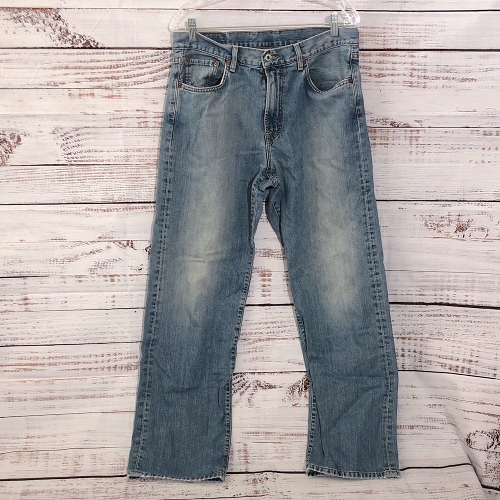 Lucky Men's Blue Denim Jeans w32 style 72b1010 100% cotton NWOT